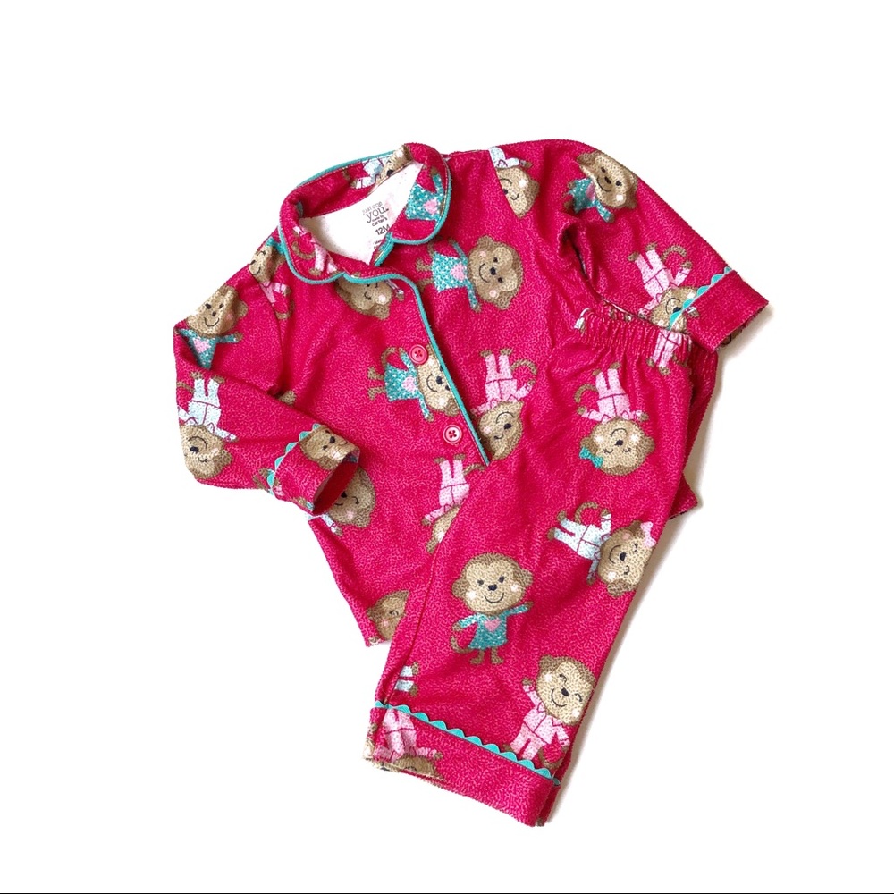 Carters Pajama Bears SZ 12mo
